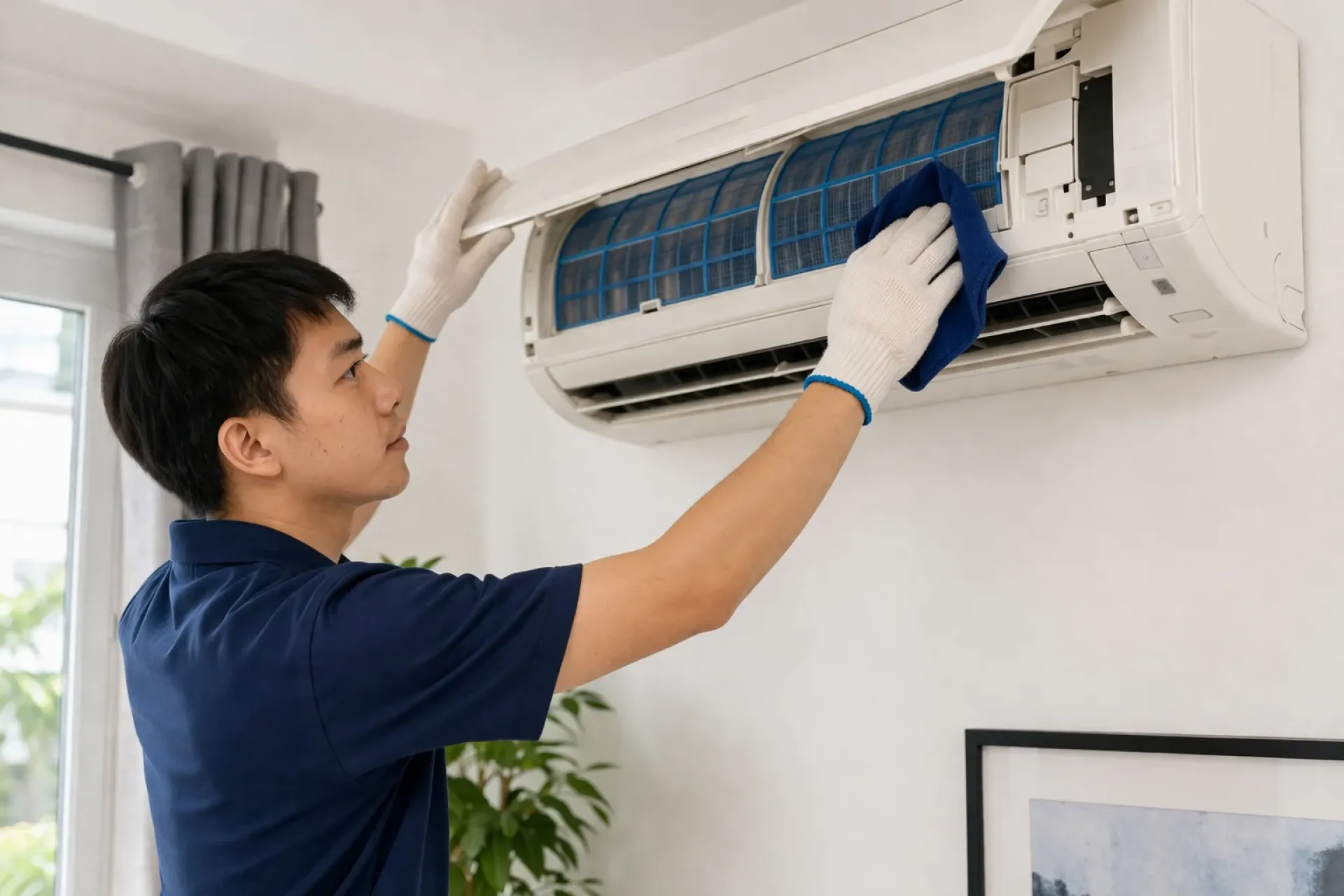 Cách vệ sinh điều hòa tại nhà đơn giản ai cũng làm được